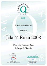 jakosc roku 2008